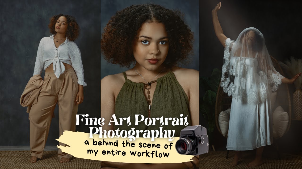 Fine Art Portrait Photography | A Behind the Scenes of My Entire Workflow