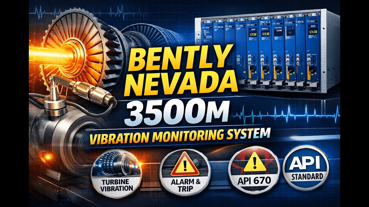 Bently Nevada 3500M Vibration Monitoring System (Turbine VMS) | Turbine Vibration Explained