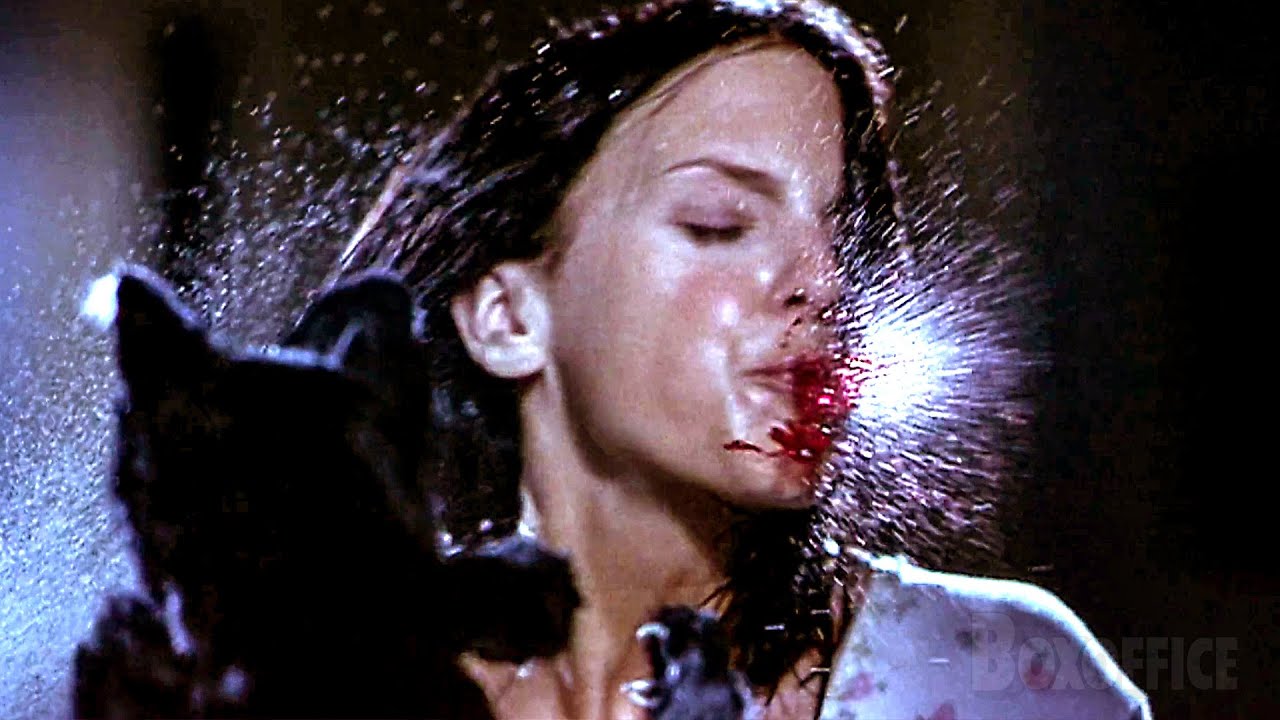 Este gato realmente quiere asesinarla | Scary Movie 2 | Clip en Español