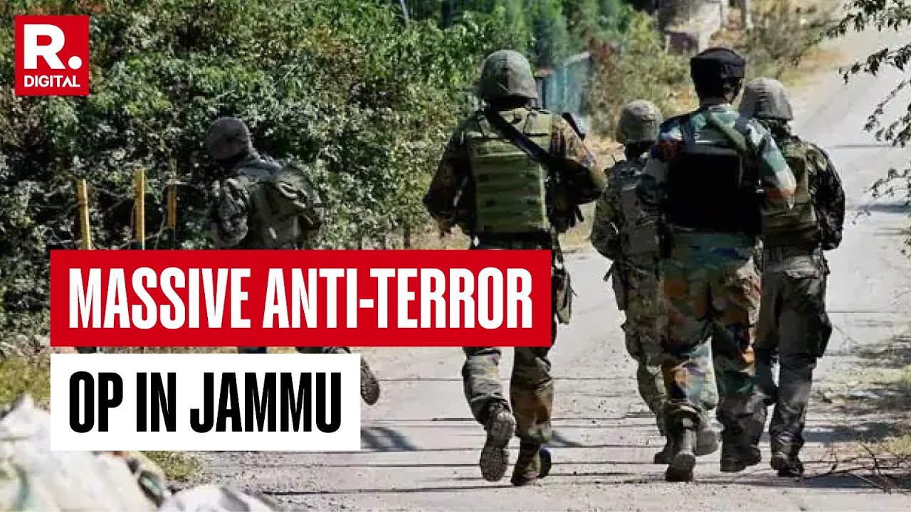Massive Anti-Terror Operations Launched By J&K Police In Samah Area