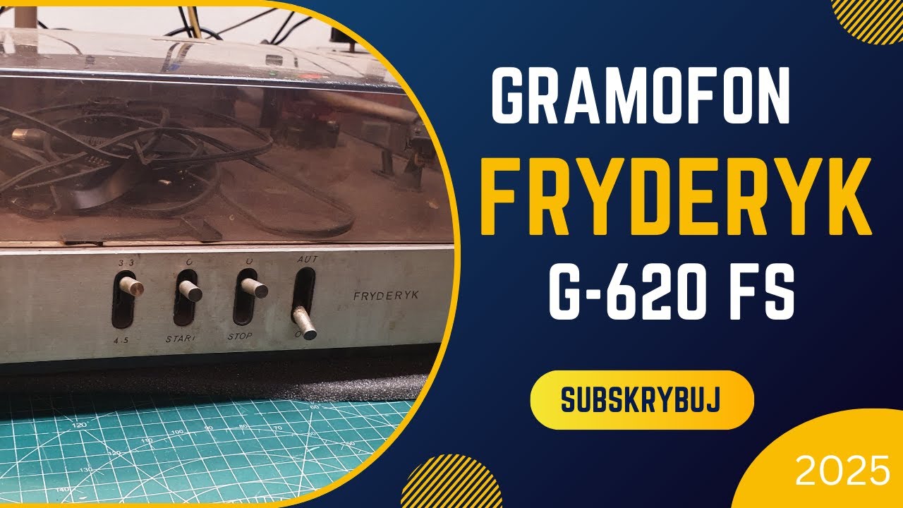 149. FRYDERYK G-602/620 fs z 1980 roku. To chyba gramofon wyższej klasy. Czy warty jest naprawy?