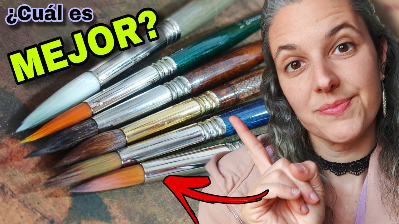 PINCELES SINT&Eacute;TICOS para sustituir el Marta Kolinsky