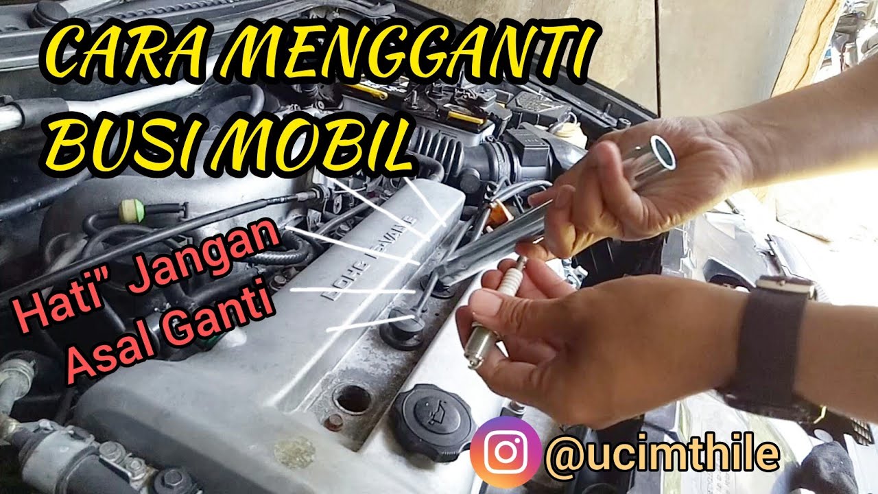 Cara Mengganti Busi Mobil || Mazda Familia