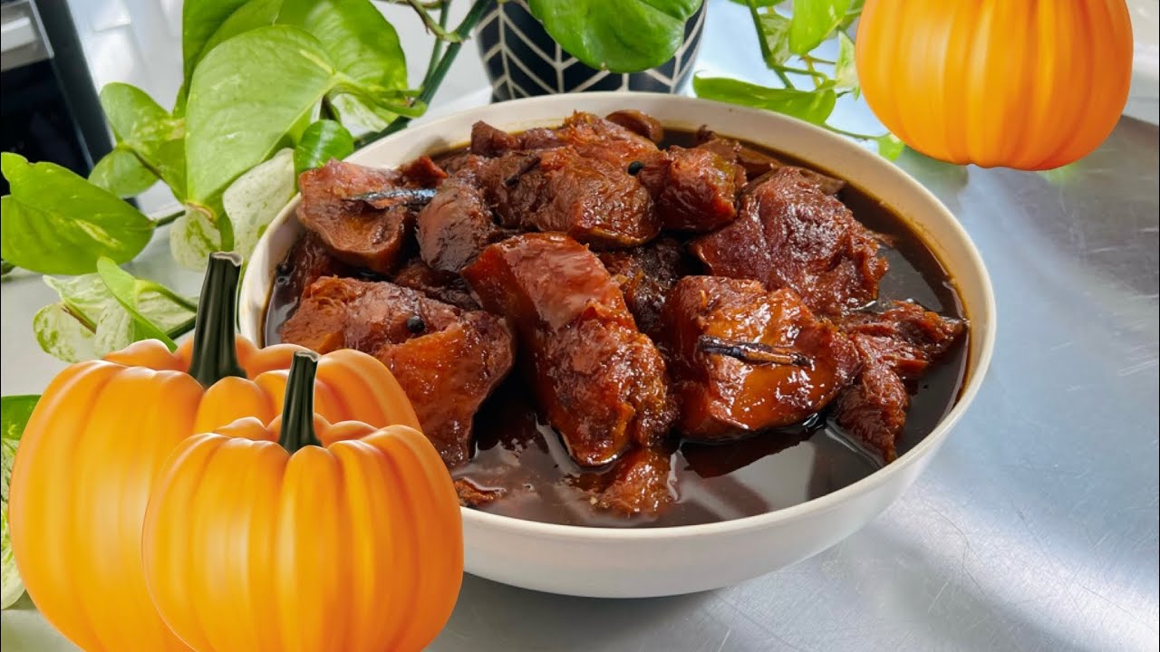 Como hacer AYOTE EN MIEL tradicional pero con calabazas gringas🤪🇺🇸
