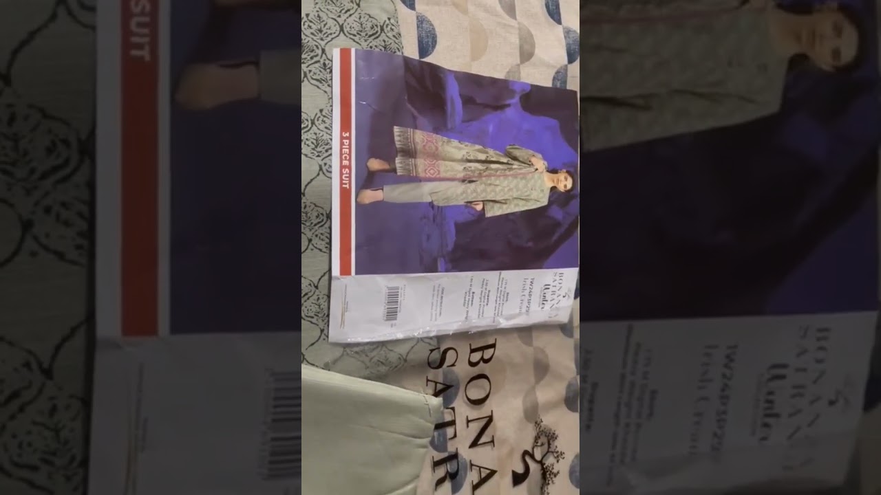 Bonanza Satrangi Khaddar unstitched 3 piece Rs.4800