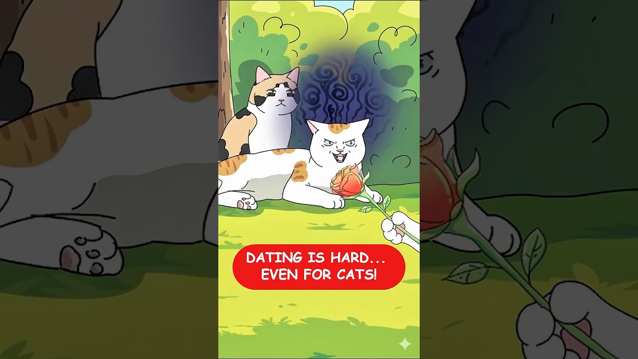 Знакомства &mdash; это сложно... Даже для кошек! 😹