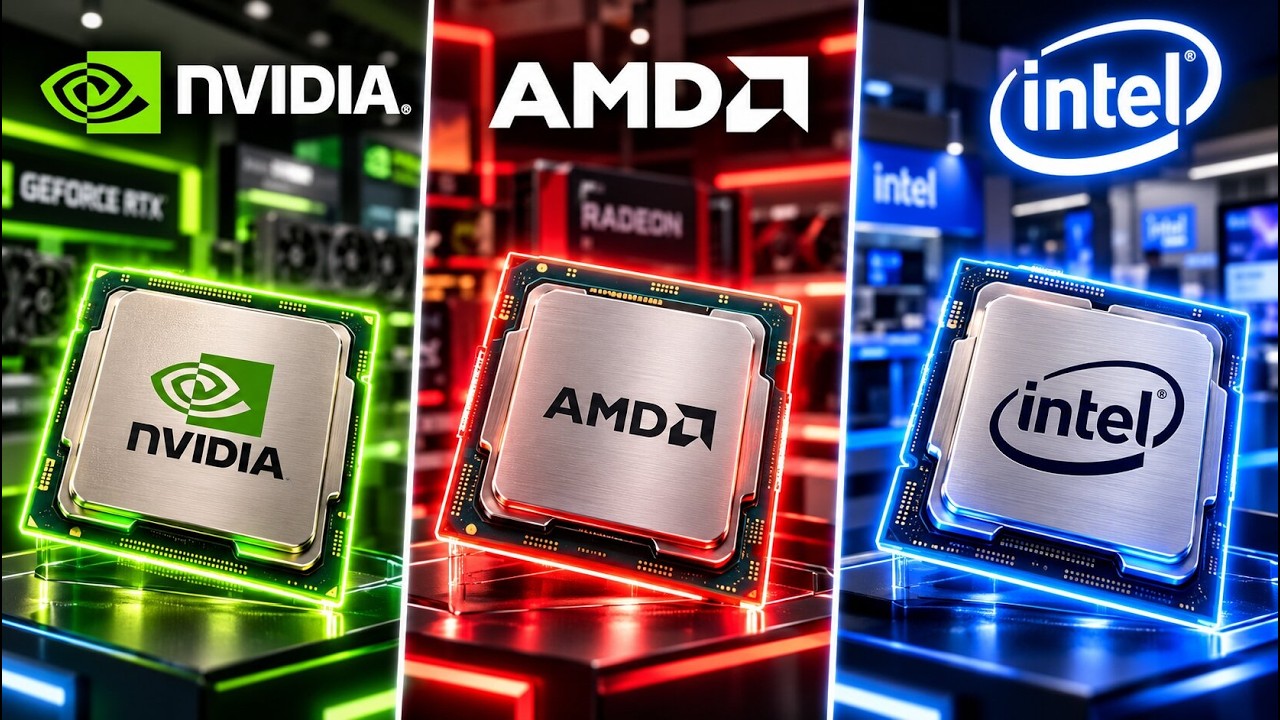 Мы протестировали одинаковые процессоры от Intel, NVIDIA и AMD &mdash; один явный победитель!