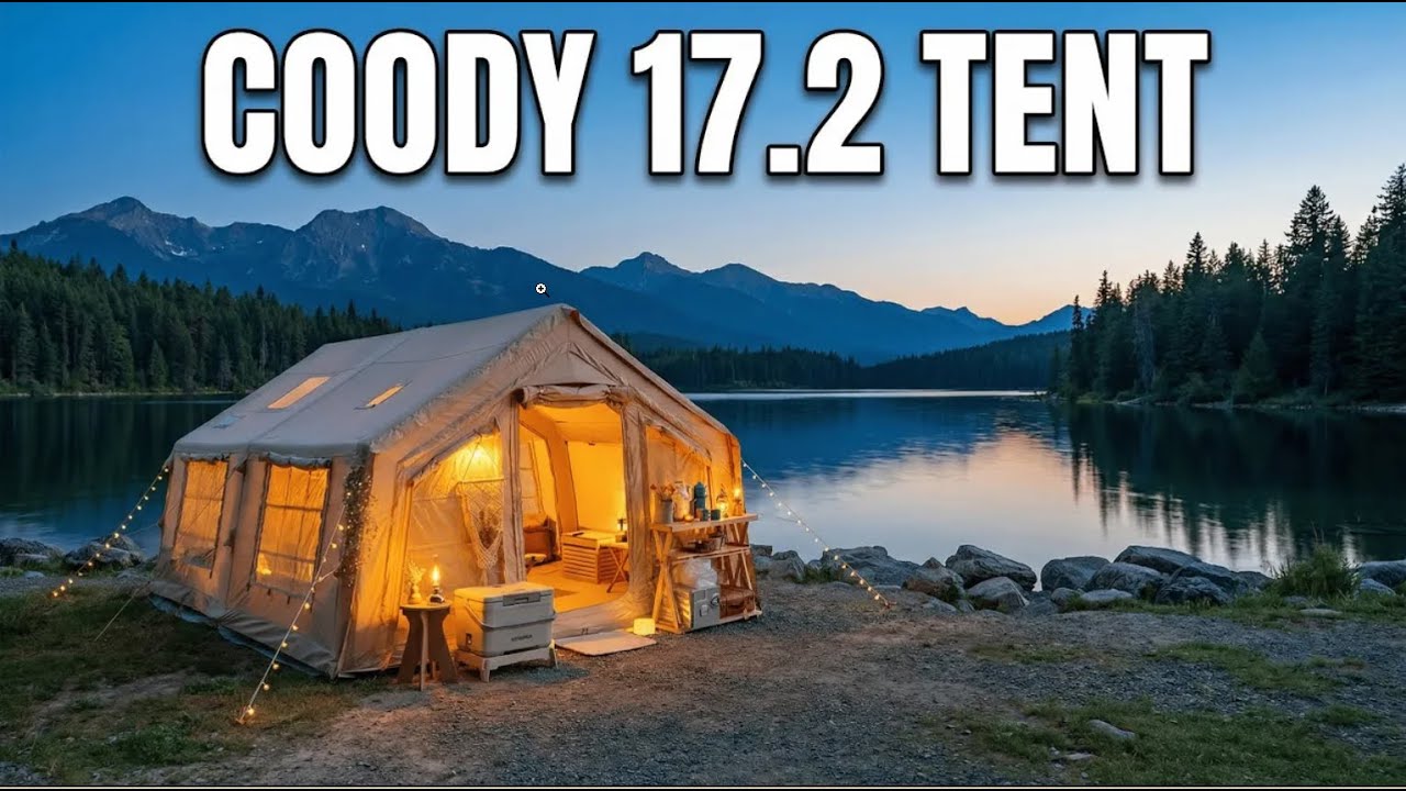 Обзор надувной палатки-отопителя COODY 17.2!
