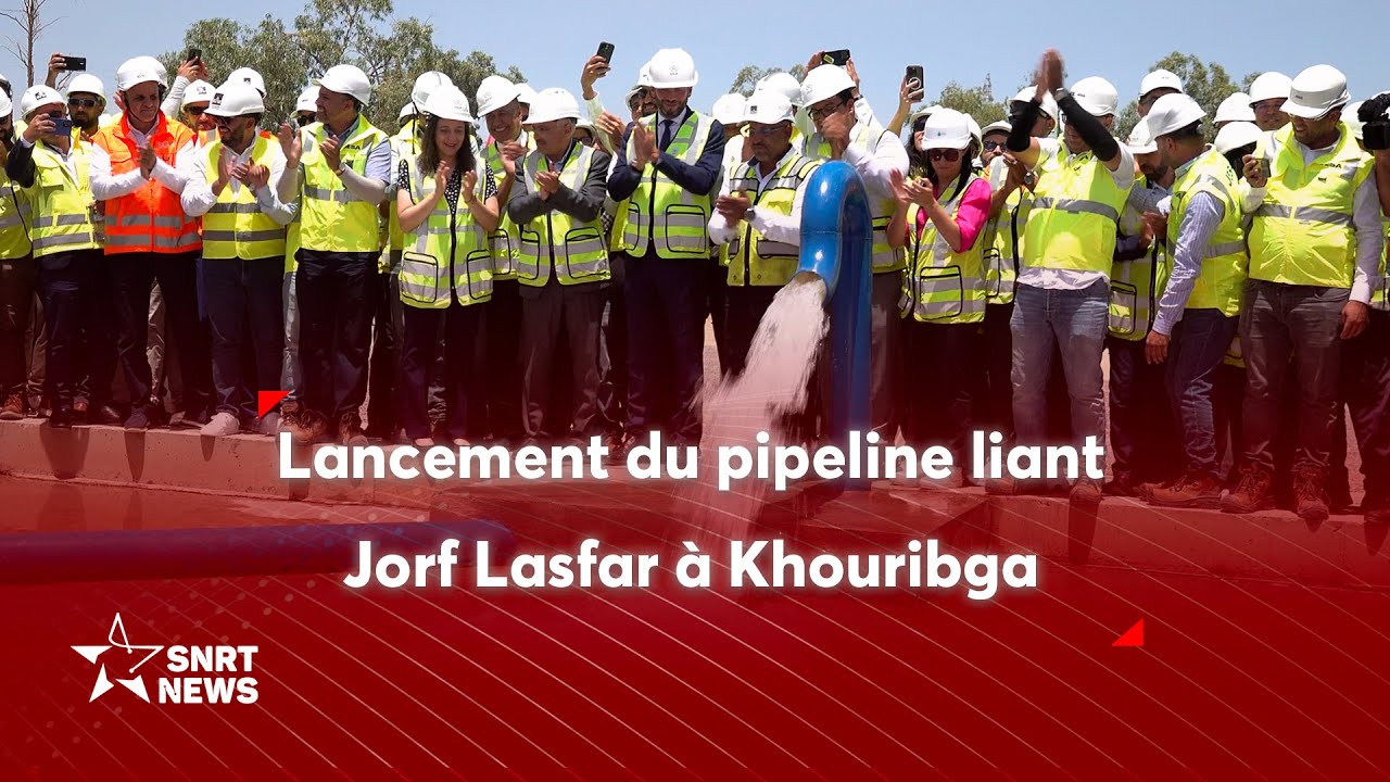 OCP Green Water met en service le pipeline Jorf Lasfar-Khouribga