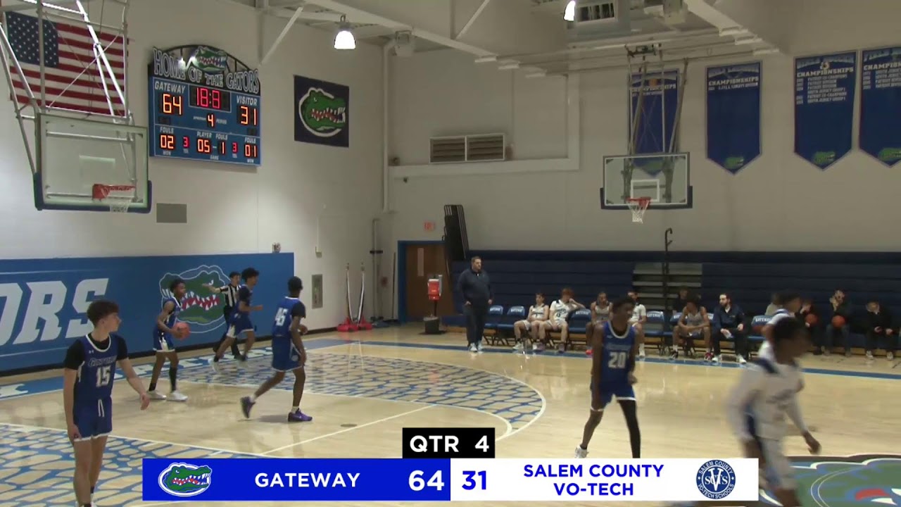 Boys Basketball - Gateway v. Salem County Vo-Tech
