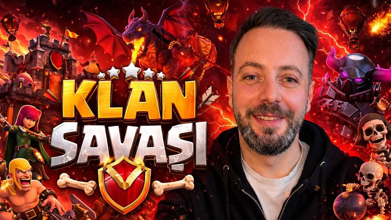 KLAN SAVAŞI BAŞLADI! 💥 Clash of Clans&rsquo;ta Rakip Klanı Yerle Bir Ettik!
