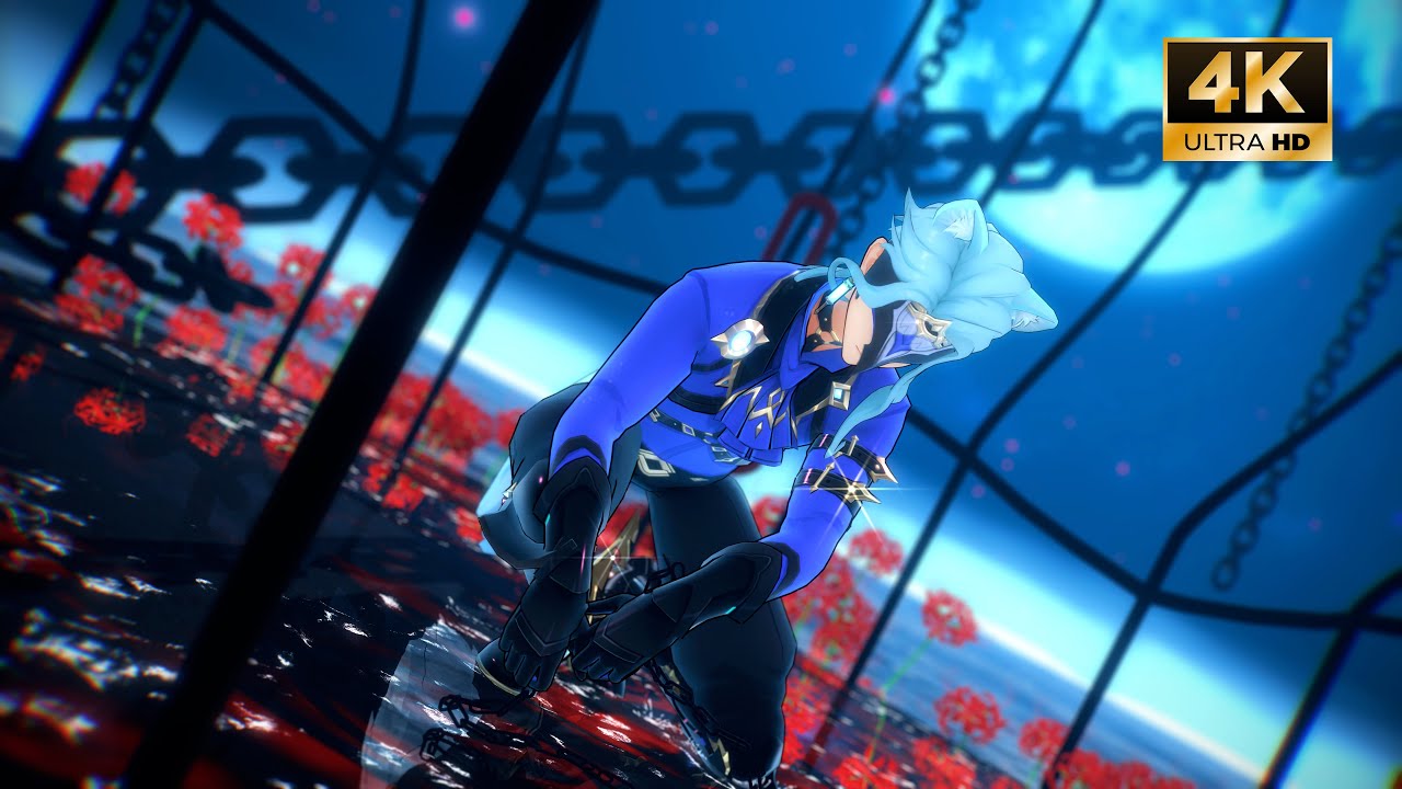 【 原神/ Genshin MMD | 4K 】Angry Cattore Dance (because I kidnapped him) - Dottore/博士