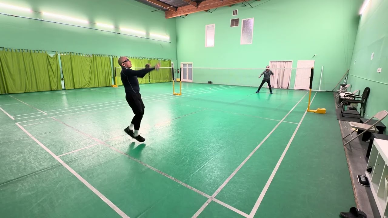 Badminton practice on Tuesday 02/10/2026 part 1