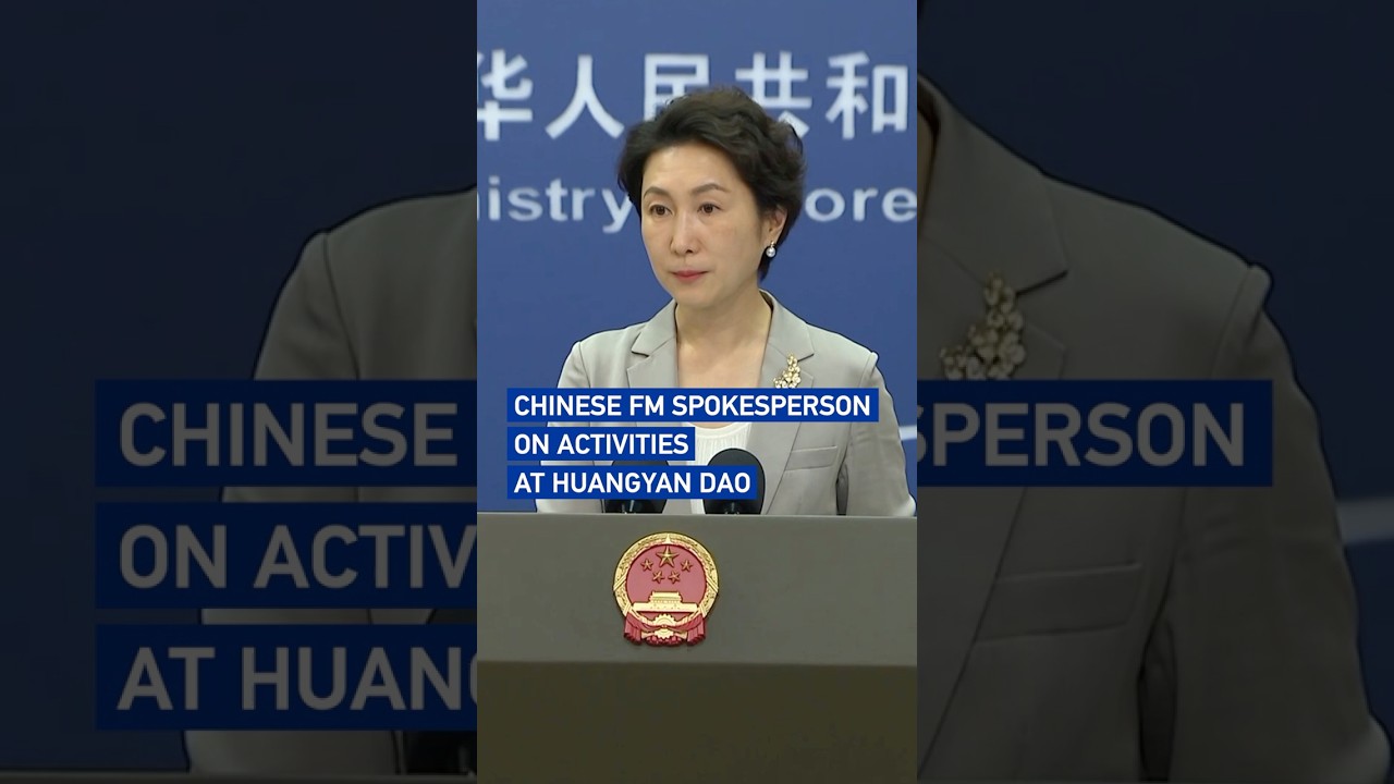 Chinese FM spokesperson on activities at Huangyan Dao