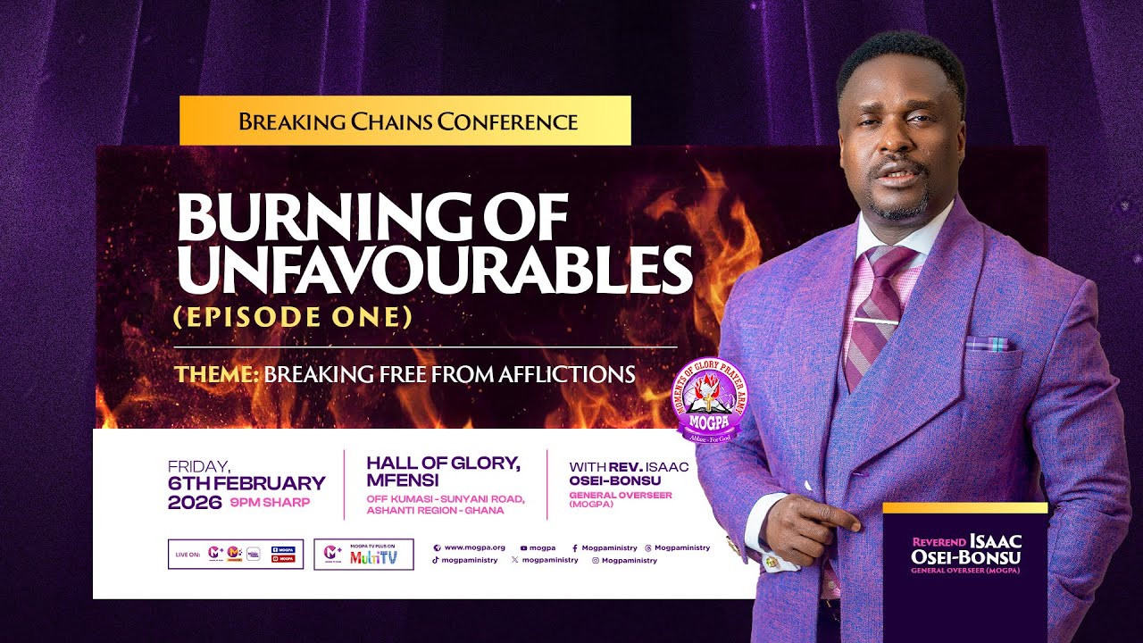 BURNING OF UNFAVOURABLES(PART 1) || BREAKING FREE FROM AFFLICTIONS || 06 - 02 - 2026