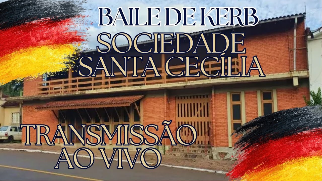 🔴🎶 AO VIVO — BAILE DE KERB  SOCIEDADE SANTA CECÍLIA🎶🔴