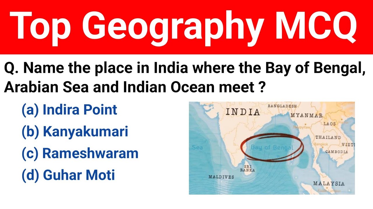 Top Geography MCQ Test | Geography Important Questions For All Competitive Exams | Important GK MCQ 