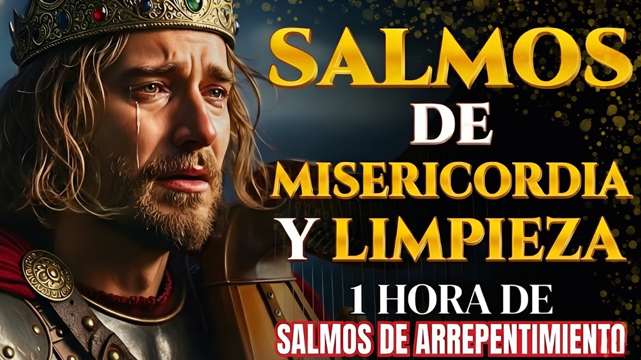 SALMOS PARA ARREPENTIRNOS DEL PECADO | Salmos que David Cantaba Con Poder #salmos #músicahebrea