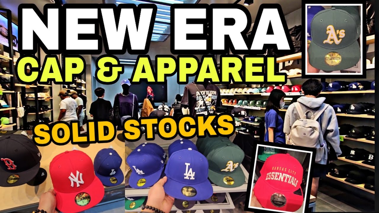 Оригинальные кепки и одежда NEW ERA из цельного куска ткани теперь доступны в торговом центре New...