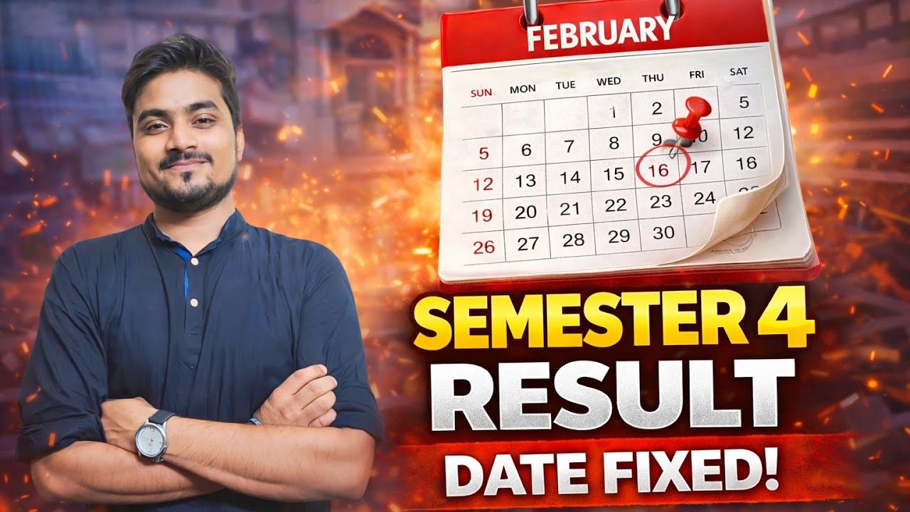 &ldquo;BBMKU Semester 4 Result Date FIXED 😱 | February Result Update&rdquo;