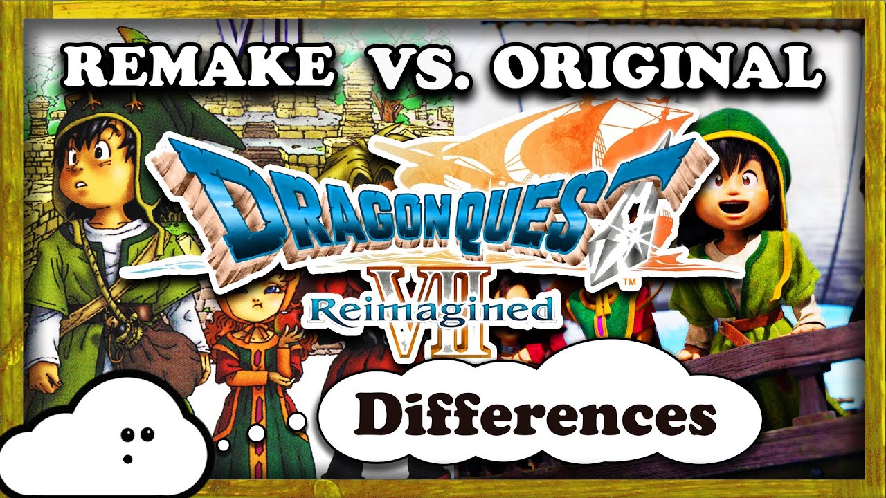 DRAGON QUEST VII Reimagined Remake - Details and Differences