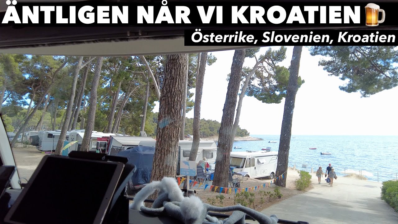 Kroatien med husbil, sista etappen, vi når vårt mål - Mali Losinj | varahusbilsresor.se