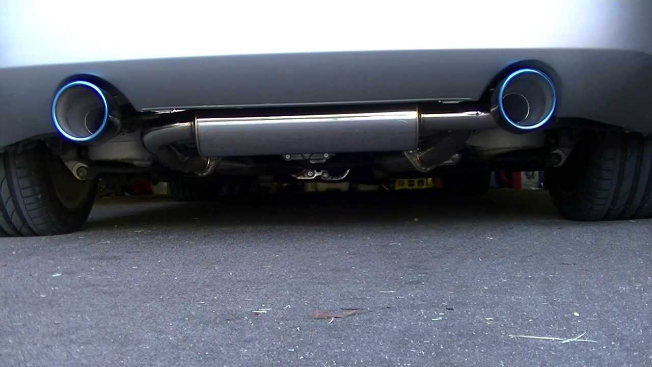Invidia Gemini Cat-Back Only - 2008 350Z - JVC Camcorder