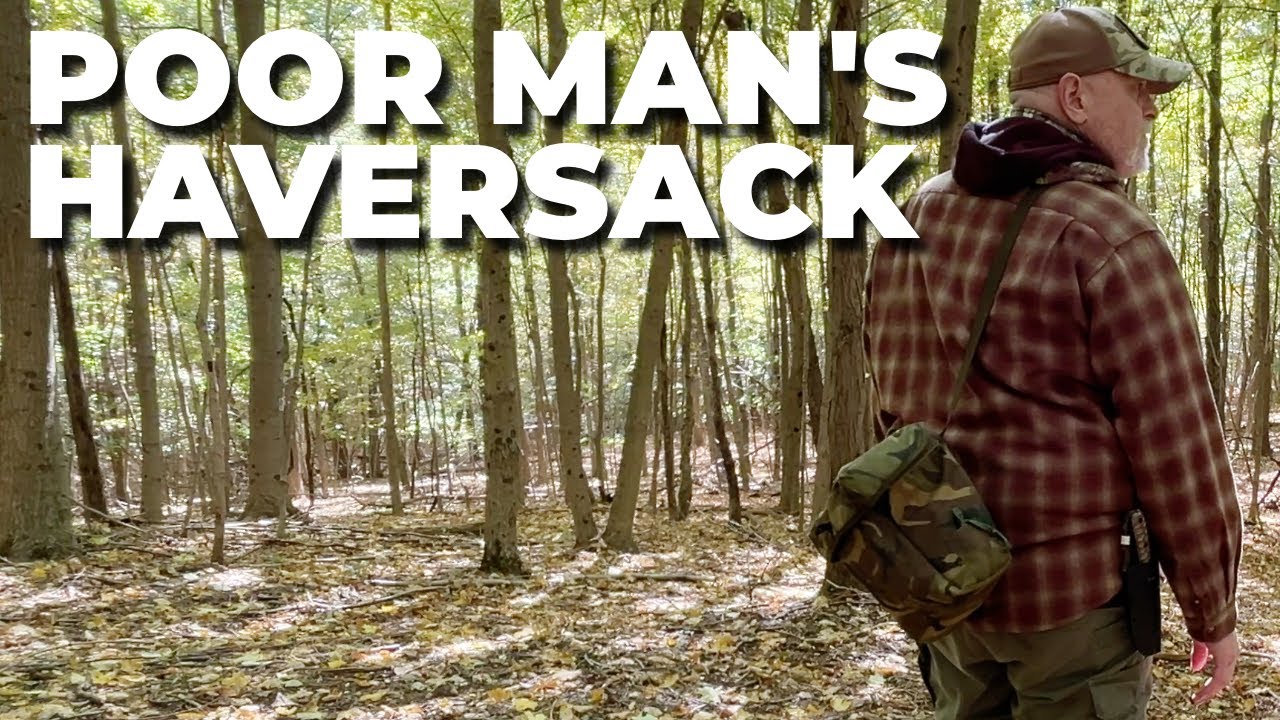 BUDGET HAVERSACK for Bushcraft & Survival Training | Military Surplus