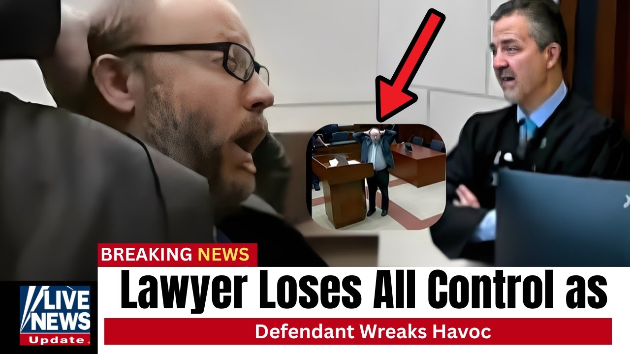 Lawyer Loses All Control as Defendant Wreaks Havoc 