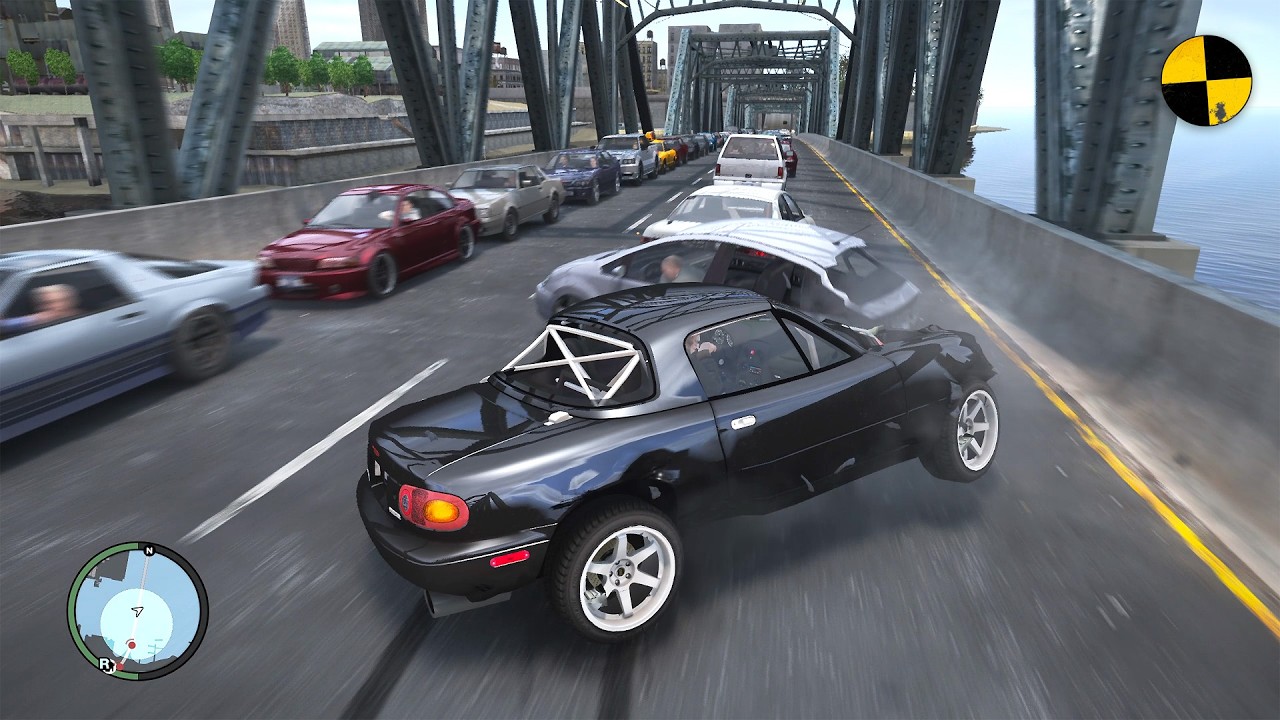 GTA 4 Crash Testing Real Car Mods Ep.118