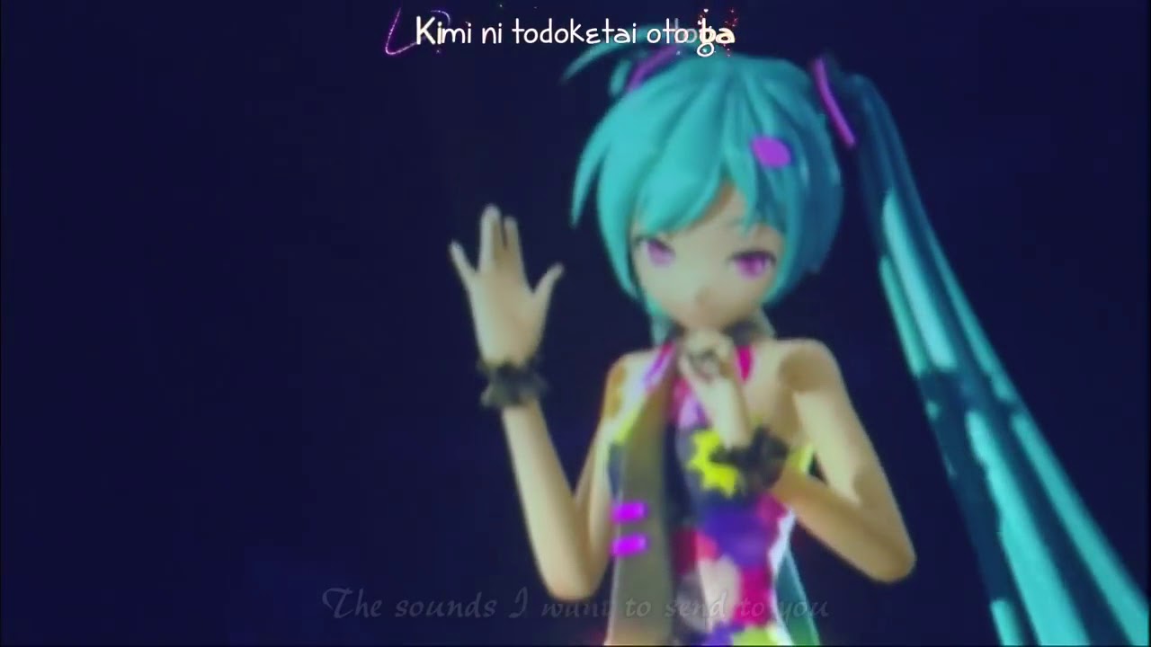 ( Tell Your World ) - Hatsune Miku Expo in New York 2014 ( Eng Sub + Kara )