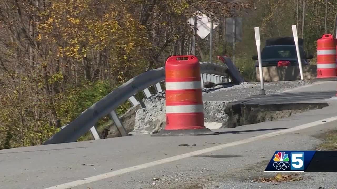 Route 125 washout