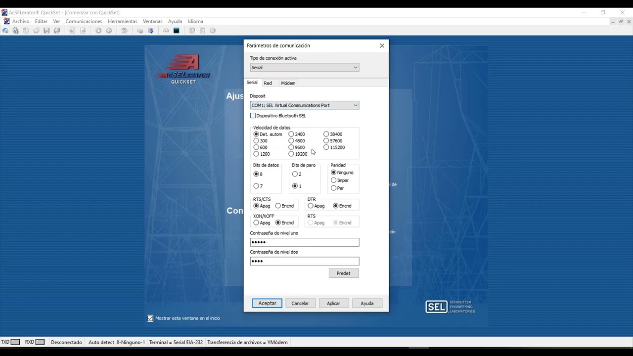 SEL asSELerator Quickset 7.0.0.7 Software