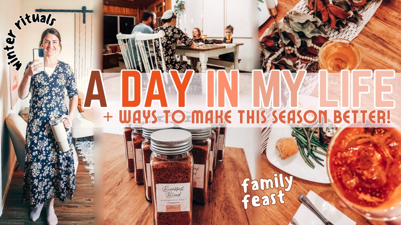 Winter Homemaking + Winter rituals to make the everyday feel a little more special | Mennonite Mom