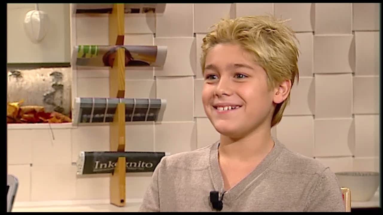 Benjamin Ingrosso i Nyhetsmorgon som 10-åring: 