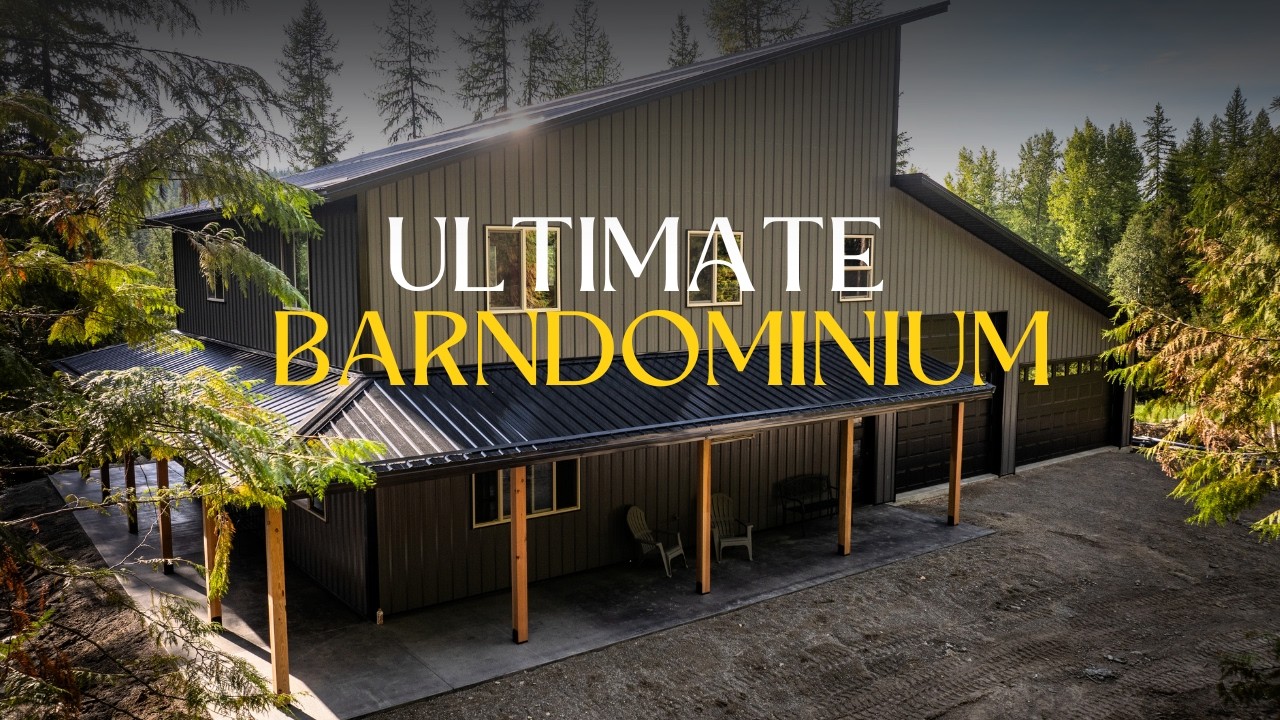 Must see Shop House. Unique design in the North Idaho Backcountry