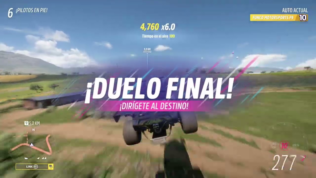 Forza Horizon 5, Eliminator, buena partida, Final Funco vs AMG1 muy atrasado, tropezando con todo!