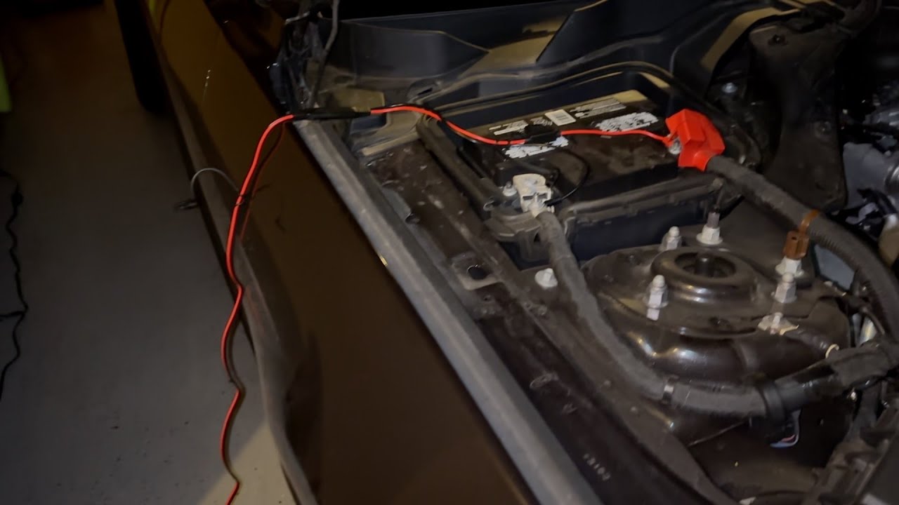 How to install a battery charger on a mustang ecoboost