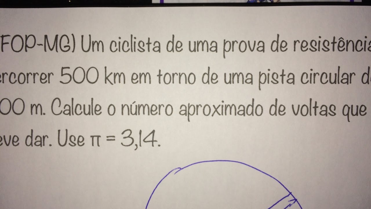 MFUNA | TC2 - O número de voltas em uma pista circular para completar uma certa distância
