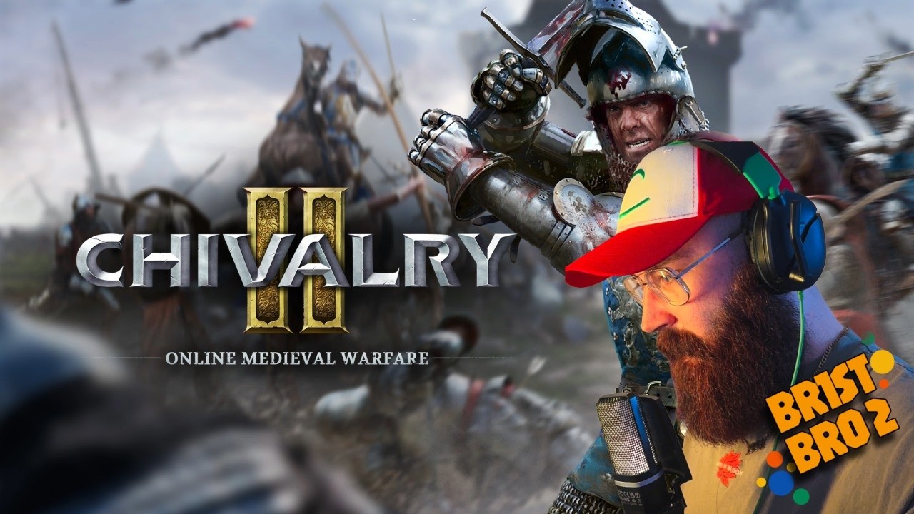 Hacking down foes on Chivalry 2! - Come hang out