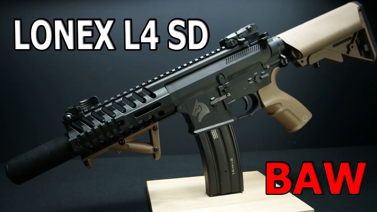 LONEX L4 SD BAW Airsoft Review german / deutsch