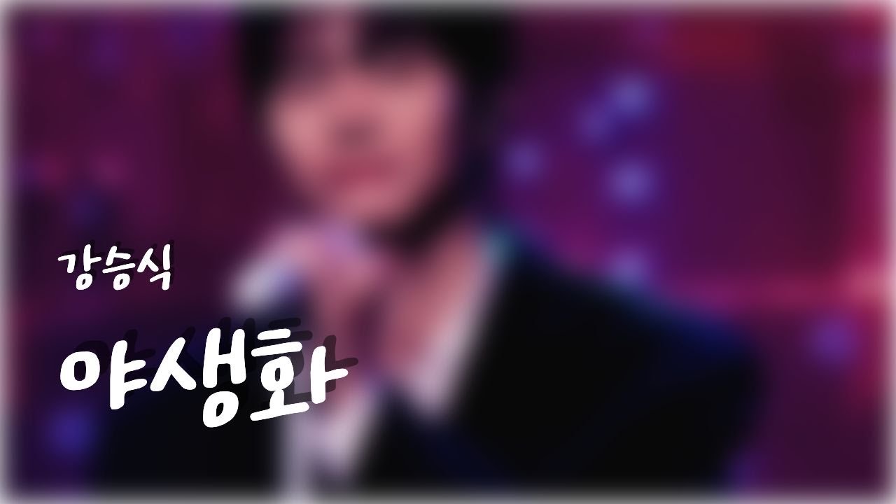 야생화 - 강승식(Kang Seung Sik) [20251221 Knock! Knock! End of the Year]