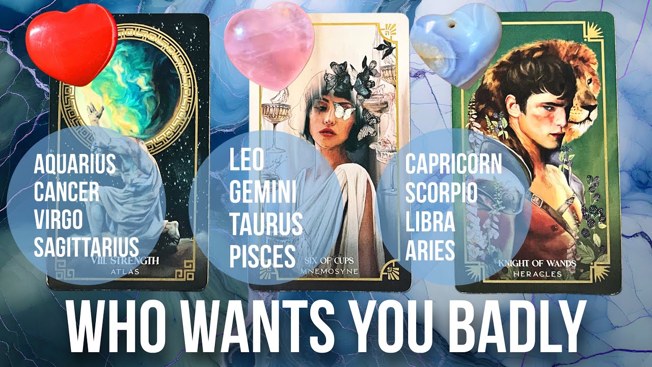 Who wants you badly? 😍 - Pick a Card Tarot Reading