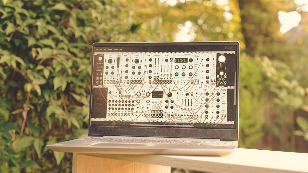 Generative Ambient Modular Synthesizer - VCV Rack - Virtual Eurorack in Nature