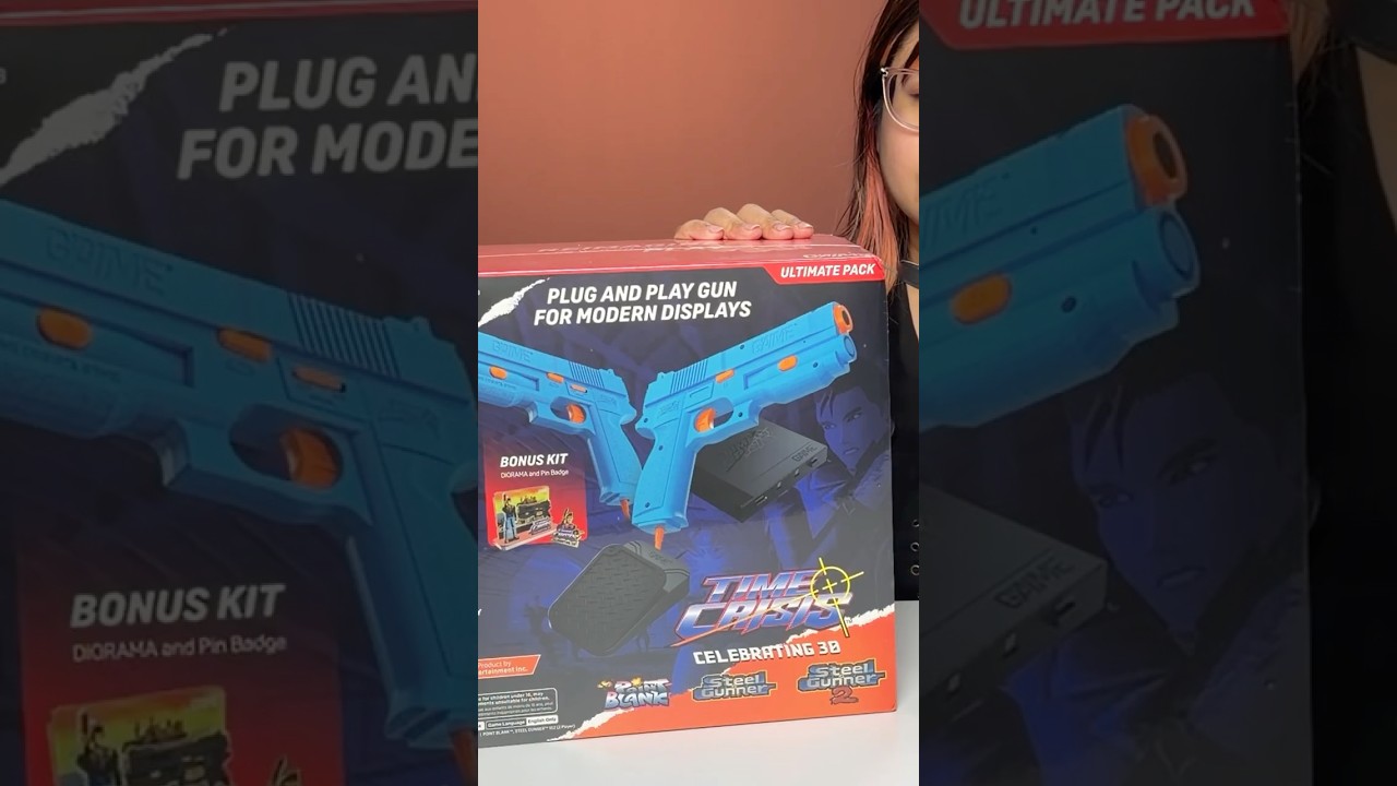 Unboxing The G&rsquo;aim&rsquo;e Light Gun Bundle: Time Crisis is Back!