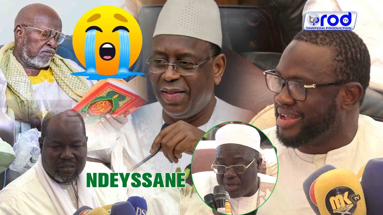 DELEGATION PRESIDENT MACKY SALL JOURNÈE NIANal S.ABDOU LATIF DIÉNE KHALIFA CHEIKH ISSA DIÉNE  TOUBA