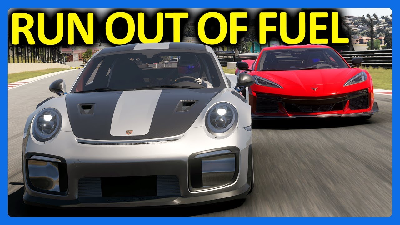 Forza Motorsport Online : First To Run Out of Fuel Wins!! (Worst Fuel Economy Challenge)