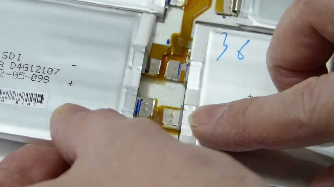 Battery Breakdown   4 Cell Lithium Internal