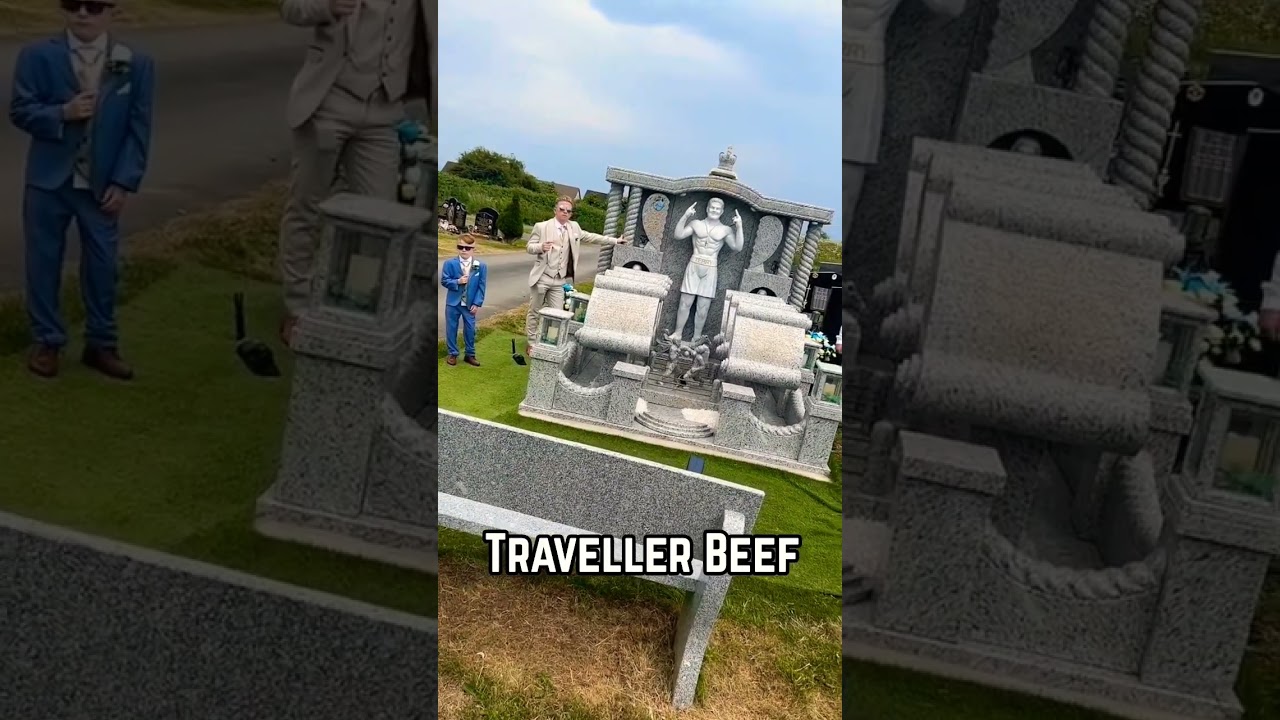 LIMERICK TRAVELLER AND GANGSTER TERRY CASEY'S GRAVESTONE              #grave #gravestone #gypsygrave