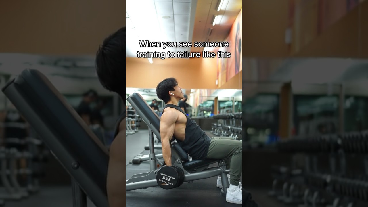 When you see someone train to failure like THIS